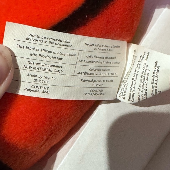 🐯Vintage Rare Disney Tigger Plush Photo Frame - Picture 7 of 15